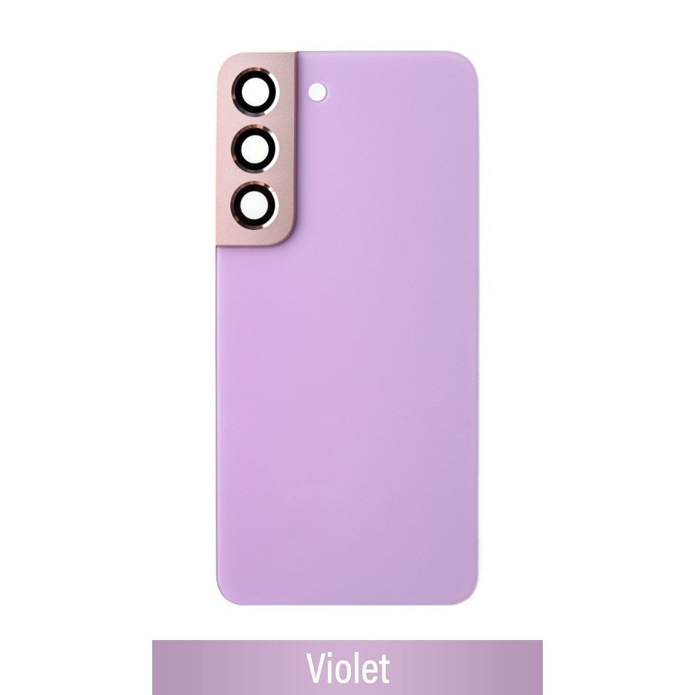 Red Rear Cover Glass For Samsung Galaxy S22 S901B-Violet Red Rear Cover Glass For Samsung Galaxy S22 S901B-Violet